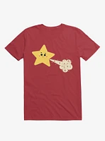 Sparkle Tooting Star Red T-Shirt