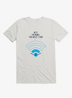 Angry Wi-Fi Hey! I'm Doing The Best I Can! White T-Shirt