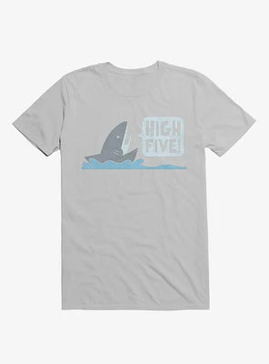 Shark High Five Ice Grey T-Shirt
