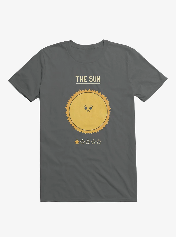 The Sun One Star Rating Charcoal Grey T-Shirt