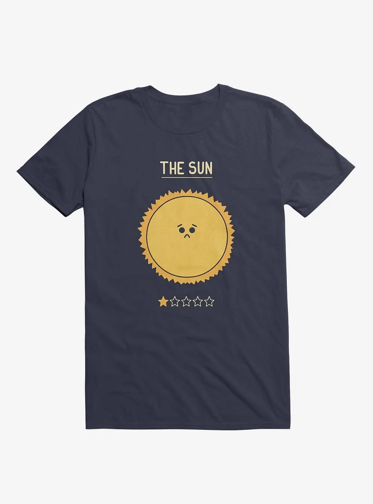 The Sun One Star Rating Navy Blue T-Shirt