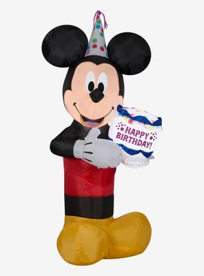 Disney Mickey Mouse Birthday Cake Inflatable Décor