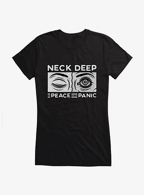 Neck Deep The Peace And Panic Eyes Girls T-Shirt