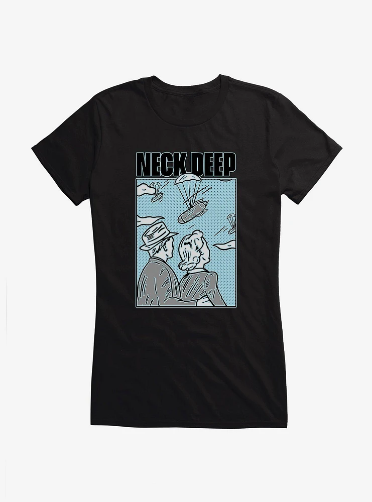 Neck Deep Parachute Couple Girls T-Shirt