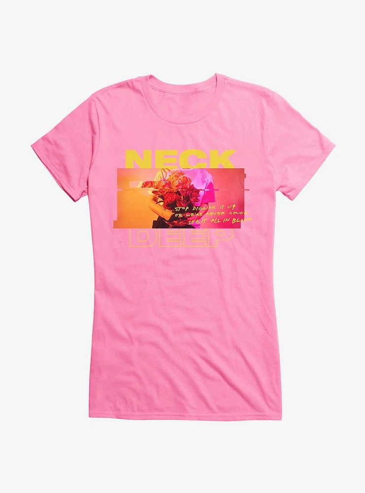 Neck Deep Bloom Bouquet Girls T-Shirt