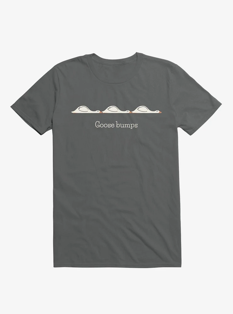 Goose Bumps Charcoal Grey T-Shirt