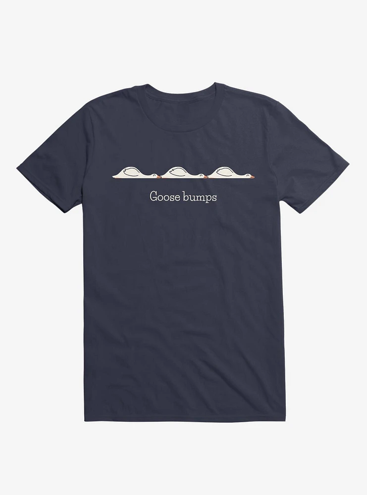 Goose Bumps Navy Blue T-Shirt