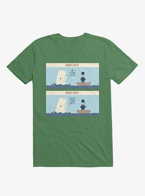 Moby Dick Nice Irish Green T-Shirt