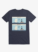 Moby Dick Nice Navy Blue T-Shirt