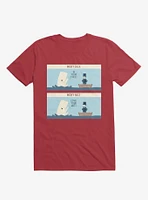 Moby Dick Nice Red T-Shirt