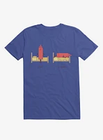 Opposites Ketchup Ketchdown Royal Blue T-Shirt