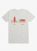 Opposites Ketchup Ketchdown White T-Shirt