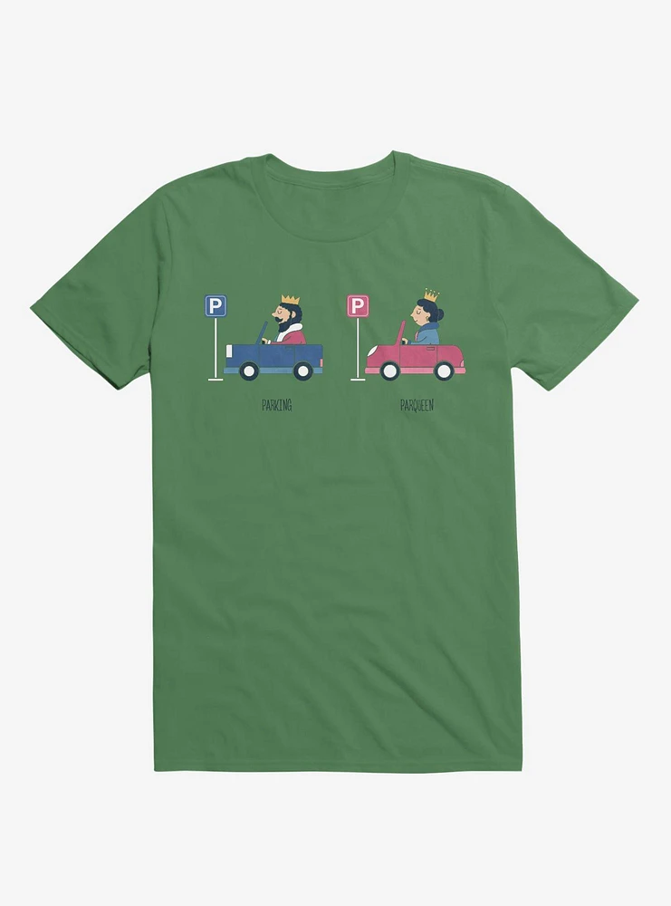 Opposites Parking Parkqueen Irish Green T-Shirt