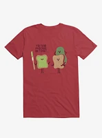 You Said Avocado On Toast... Tragic Misunderstanding Red T-Shirt