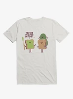 You Said Avocado On Toast... Tragic Misunderstanding White T-Shirt