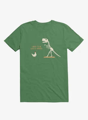 Chicken I Used To Be Bad... Irish Green T-Shirt