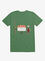 Sushi Catch Of The Day Irish Green T-Shirt