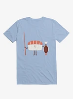Sushi Catch Of The Day Light Blue T-Shirt