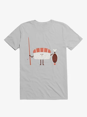 Sushi Catch Of The Day Ice Grey T-Shirt