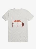 Sushi Catch Of The Day White T-Shirt