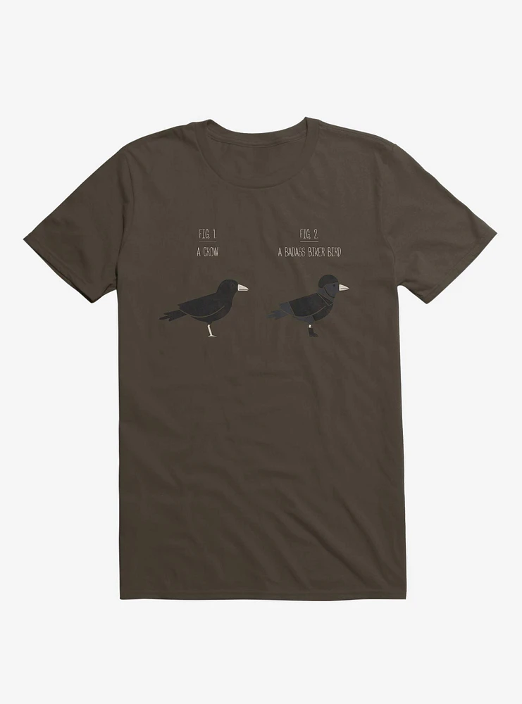 Know Your Birds A Crow Or Biker Bird T-Shirt