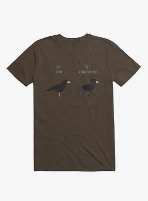 Know Your Birds A Crow Or Biker Bird T-Shirt
