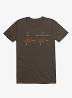 Know Your Birds A Kiwi Or Bird Roasting Marshmallow Brown T-Shirt