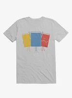 #Lit Books Ice Grey T-Shirt