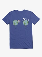 Opposites Planet Screwet Royal Blue T-Shirt