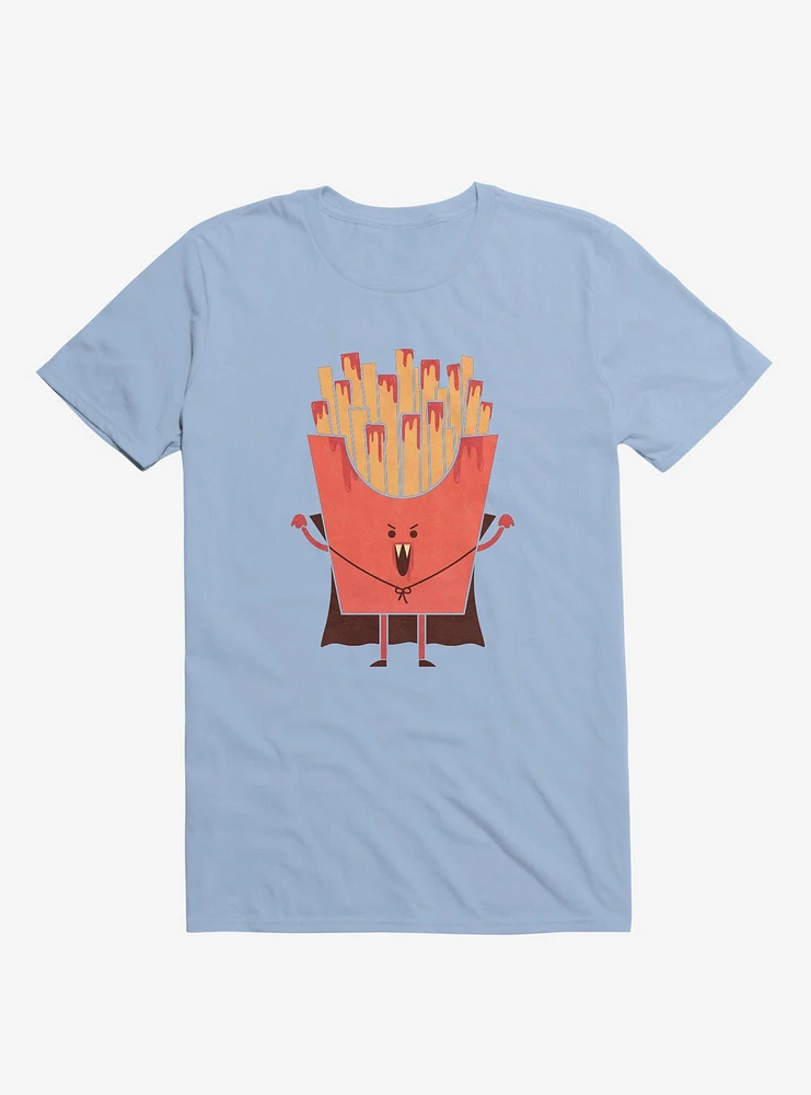 Nospotatu Vampire Fries Light Blue T-Shirt