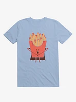 Nospotatu Vampire Fries Light Blue T-Shirt