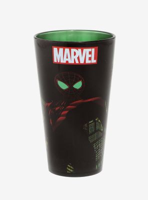 Marvel Spider-Man Miles Morales Pint Glass - BoxLunch Exclusive