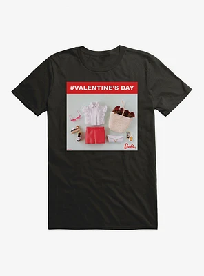Barbie Valentine's Day Roses And Ruffles T-Shirt