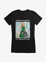 Barbie St. Patrick's Day #OOTD #GREEN Girls T-Shirt