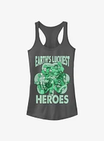 Marvel Avengers Earth's Luckiest Heroes Girls Tank