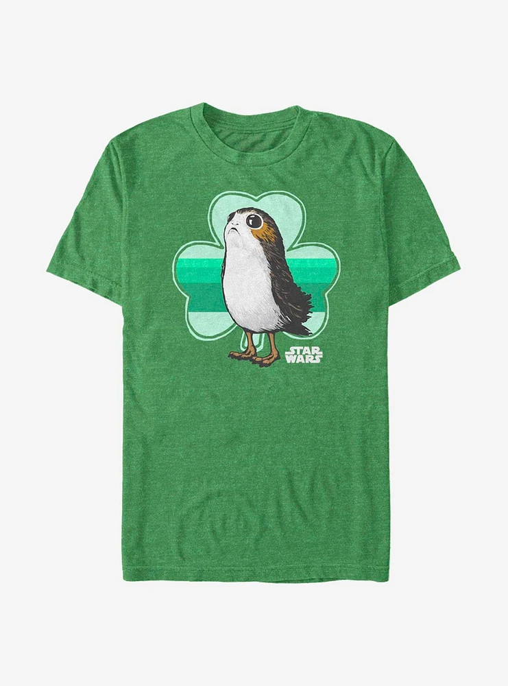 Star Wars Eipisode VIII The Last Jedi Porg Clover T-Shirt