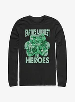 Marvel Avengers Luck Of The Hero Long-Sleeve T-Shirt