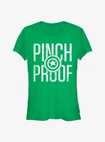 Marvel Captain America Pinch Proof Girls T-Shirt
