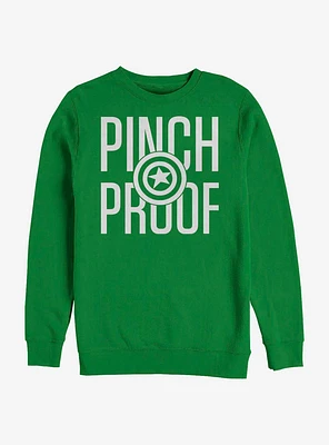 Marvel Captain America Pinch Proof Crew Sweatshirt