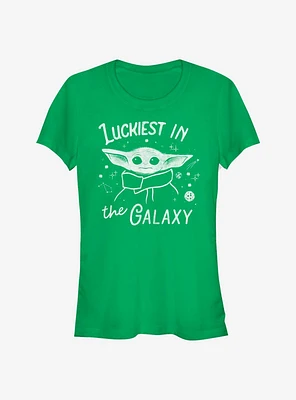 Star Wars The Mandalorian Luckiest Galaxy Child Girls T-Shirt