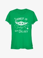 Star Wars The Mandalorian Luckiest Galaxy Child Girls T-Shirt