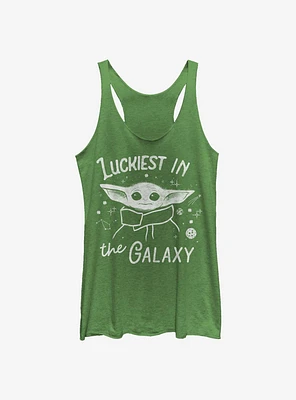 Star Wars The Mandalorian Luckiest Galaxy Child Girls Tank Top