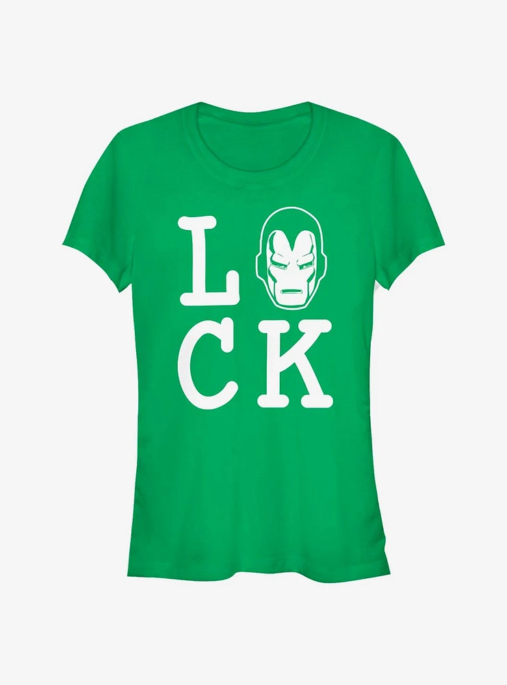 Marvel Iron Man Luck Girls T-Shirt