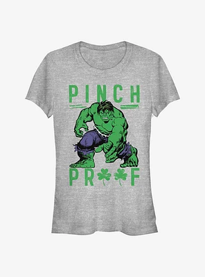 Marvel The Hulk Green Pinch Girls T-Shirt