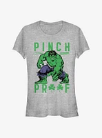 Marvel The Hulk Green Pinch Girls T-Shirt