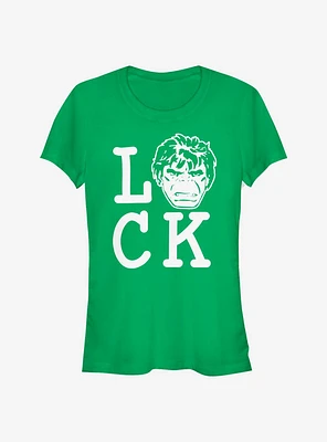 Marvel The Hulk Luck Girls T-Shirt