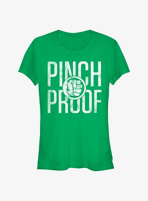 Marvel The Hulk Pinch Proof Girls T-Shirt