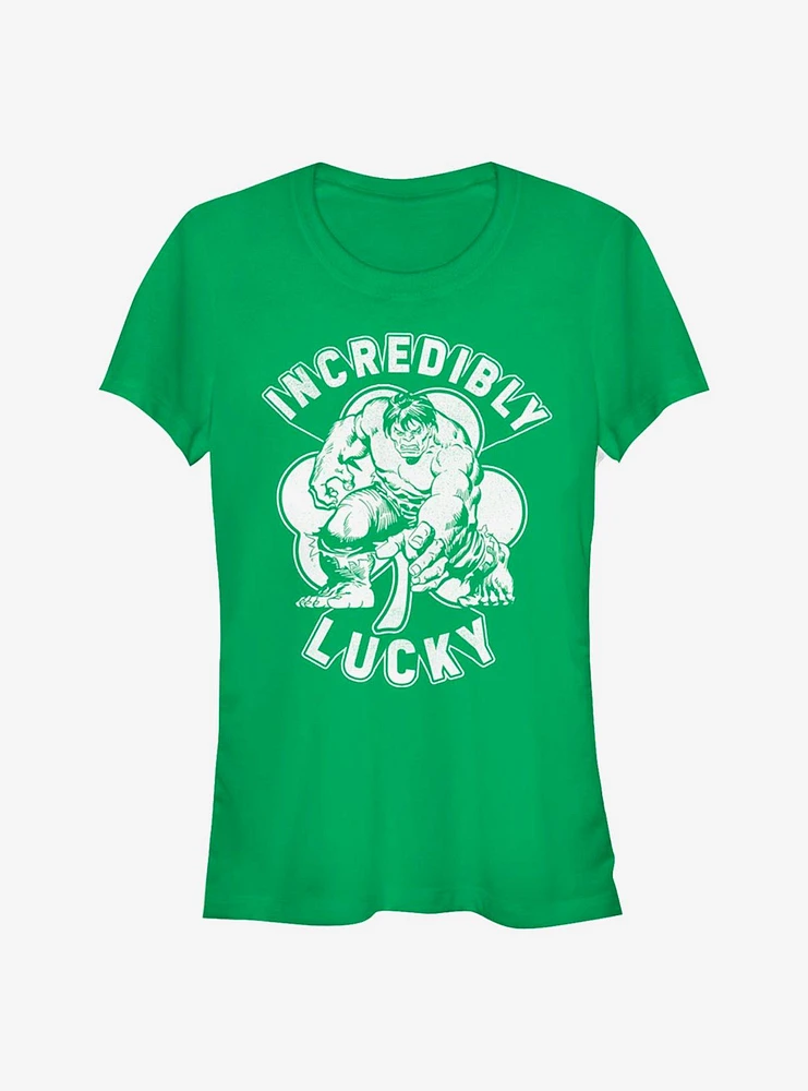 Marvel The Hulk Lucky Girls T-Shirt