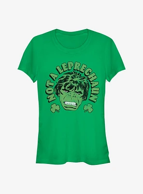 Marvel The Hulk Not Leprechaun Girls T-Shirt