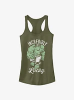 Marvel The Hulk Incredibly Lucky Girls Tank